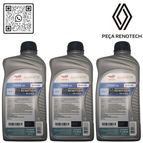 RN 176462-K3 193483 OLEO 15W40 SN TOTAL QUARTZ 5000_7000 SEMI SINTETICO 1L -2-